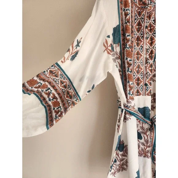 NWT Sue Sartor Flounce Shorty Dress Size M DARK TURQUOISE - Picture 6 of 16